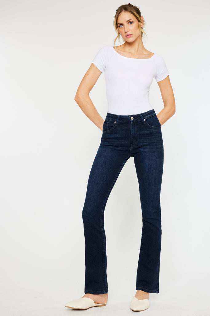 Dever High Rise Bootcut Jeans - Official Kancan USA