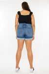 Sunny High Rise Shorts (Plus Size) - Official Kancan USA