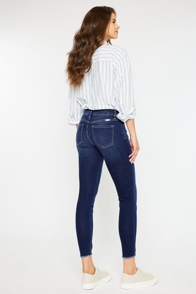 Willowbrook Mid Rise Ankle Skinny Jeans - Official Kancan USA