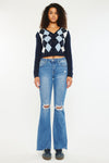 Eva High Rise Bootcut Jeans