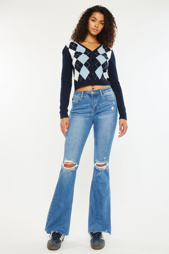 Eva High Rise Bootcut Jeans