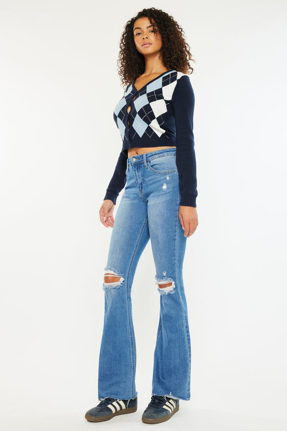 Eva High Rise Bootcut Jeans