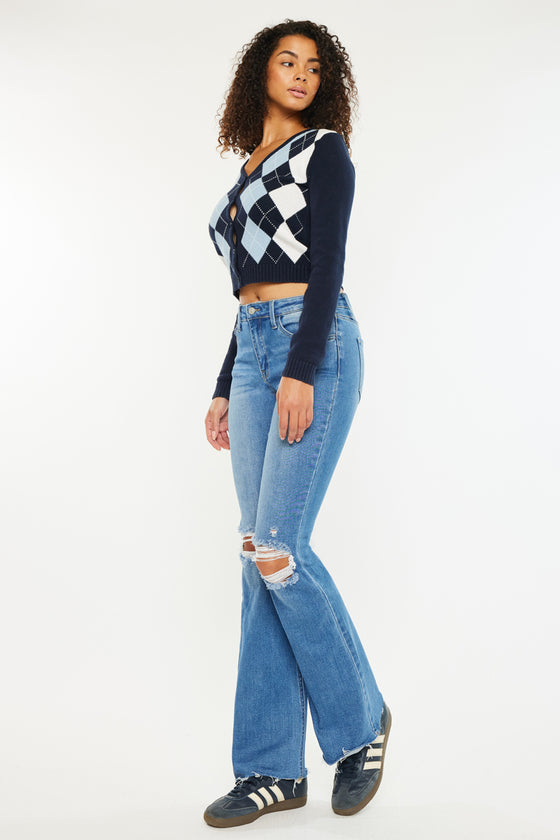 Eva High Rise Bootcut Jeans