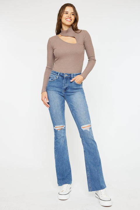 Eva High Rise Bootcut Jeans - Official Kancan USA