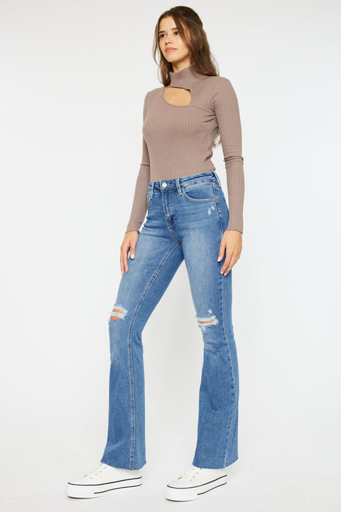 Eva High Rise Bootcut Jeans - Official Kancan USA