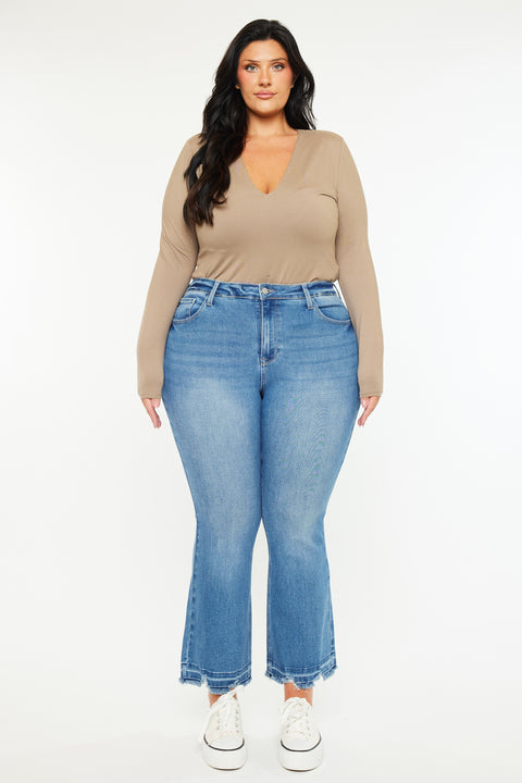 Vera High Rise Crop Bootcut (Plus Size)