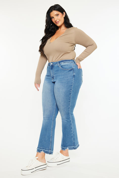 Vera High Rise Crop Bootcut (Plus Size)