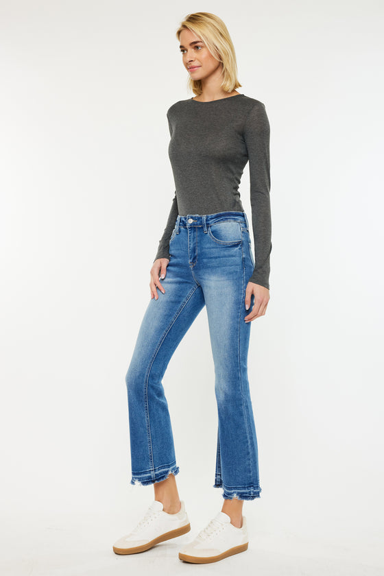 Volumina High Rise Crop Bootcut