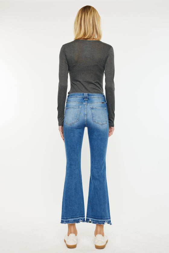 Volumina High Rise Crop Bootcut