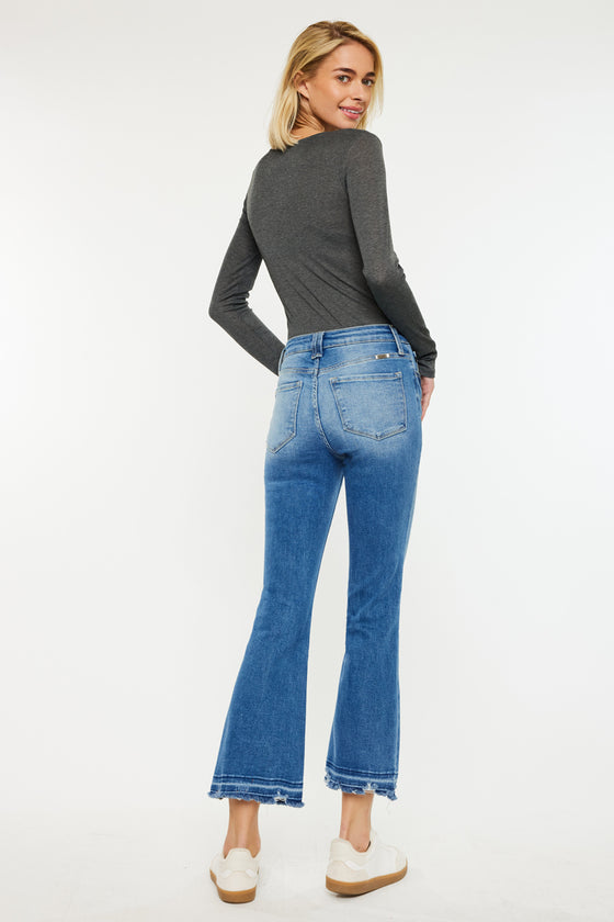 Volumina High Rise Crop Bootcut