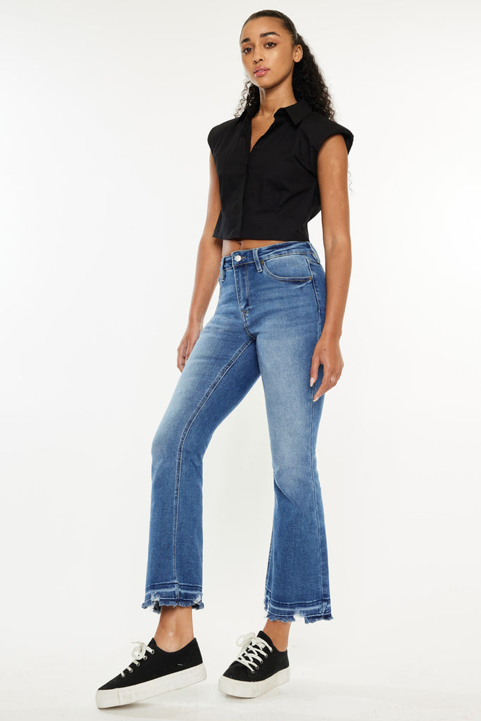 Volumina High Rise Crop Bootcut - Official Kancan USA