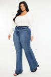 Connie High Rise Wide Leg Flare (Plus size)