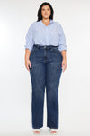 Stellar High Rise Wide Leg Jeans (Plus Size)