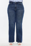 Stellar High Rise Wide Leg Jeans (Plus Size)