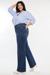 Stellar High Rise Wide Leg Jeans (Plus Size)