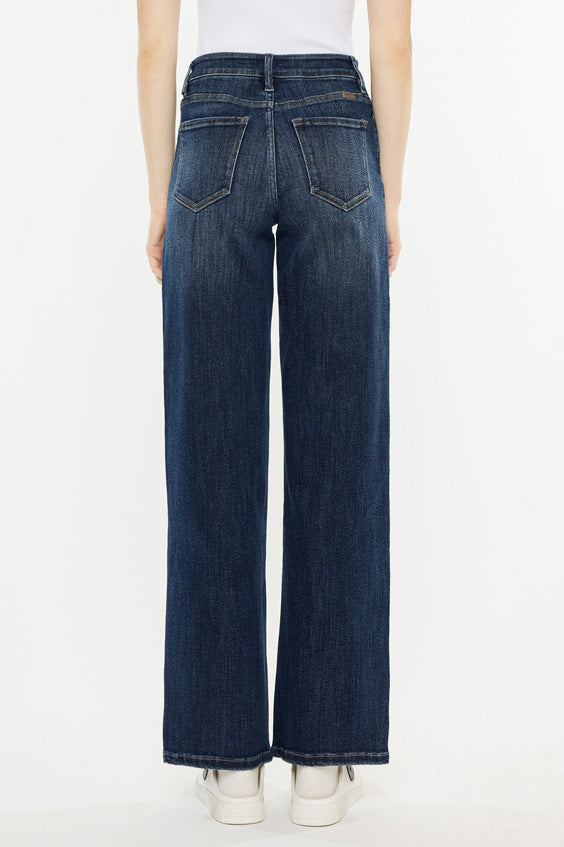 Samia High Rise Wide Leg Jeans - Official Kancan USA