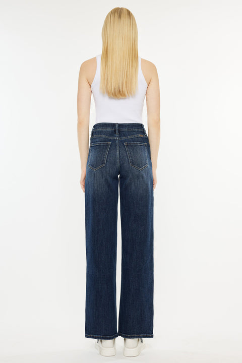 Samia High Rise Wide Leg Jeans - Official Kancan USA