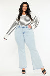 Kay High Rise Wide Leg Flare (Plus Size)