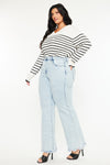 Kay High Rise Wide Leg Flare (Plus Size)