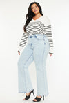 Kay High Rise Wide Leg Flare (Plus Size)