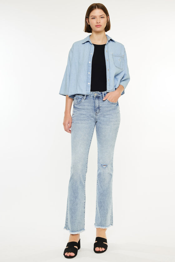 Claire High Rise Bootcut Jeans - Official Kancan USA