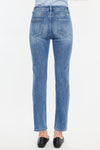 Maddy High Rise Slim Straight Leg Jeans