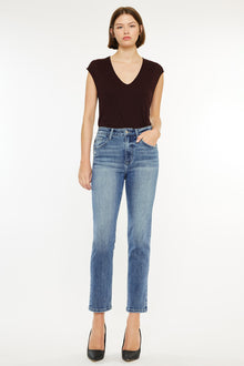  Maddy High Rise Slim Straight Leg Jeans - Official Kancan USA
