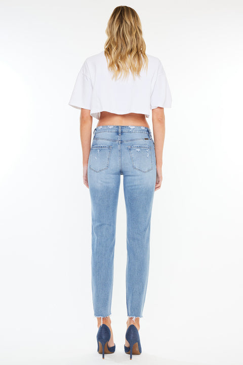 Ariana High Rise Straight Jeans - Official Kancan USA