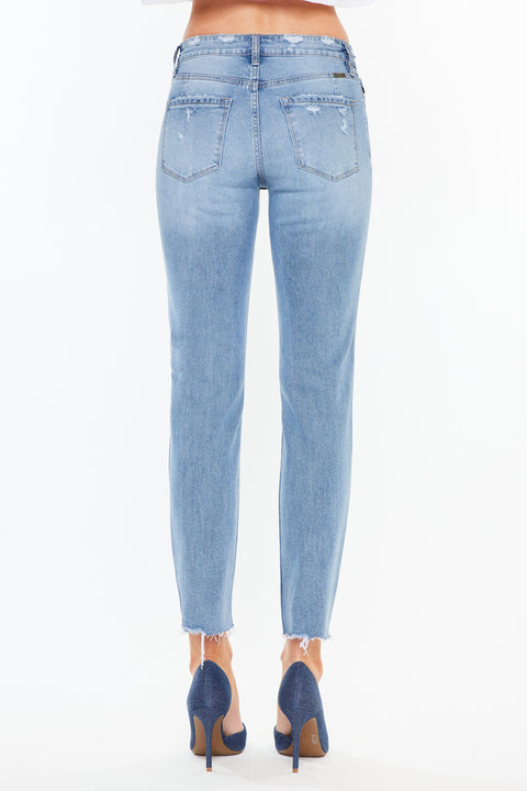 Ariana High Rise Straight Jeans - Official Kancan USA