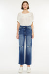 Mollie High Rise 90's Criss Cross Jeans - Official Kancan USA