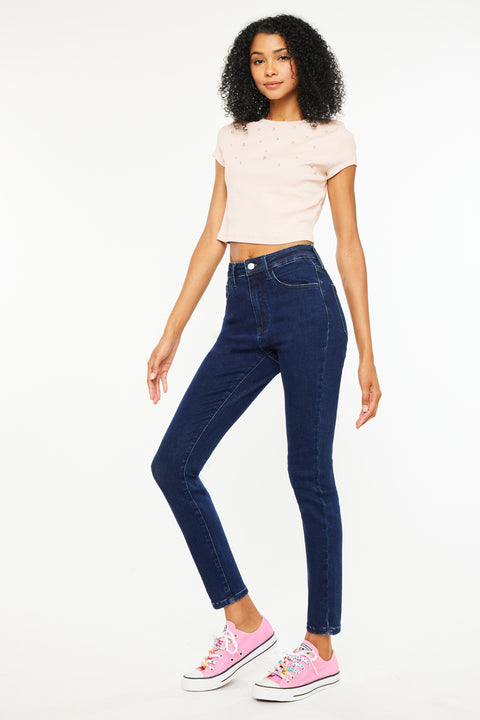 Bev High Rise Ankle Skinny Jeans