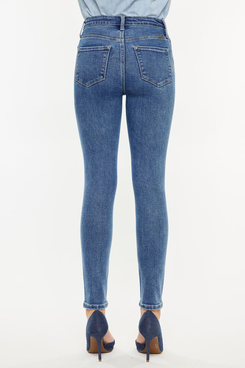 Bev High Rise Ankle Skinny Jeans - Official Kancan USA