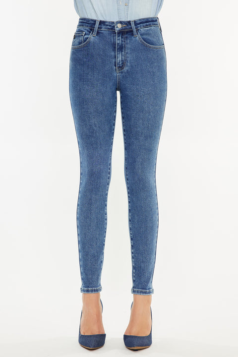 Bev High Rise Ankle Skinny Jeans - Official Kancan USA