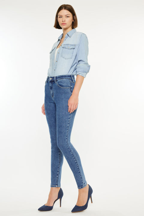 Bev High Rise Ankle Skinny Jeans - Official Kancan USA