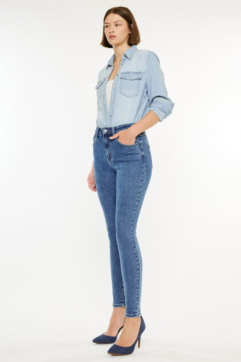 Bev High Rise Ankle Skinny Jeans - Official Kancan USA