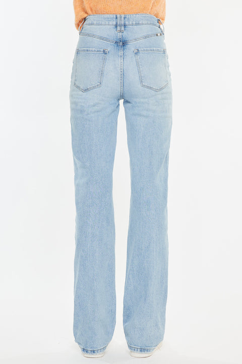 Minni 90's High Rise Straight Leg Jeans