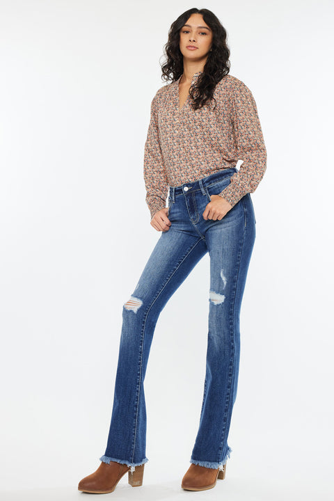 Mia Low Rise Baby Bootcut Jeans