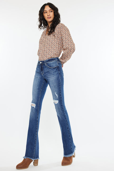 Mia Low Rise Baby Bootcut Jeans