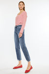 Kathrine High Rise Slim Straight Leg Jeans