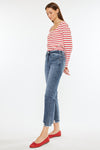 Kathrine High Rise Slim Straight Leg Jeans