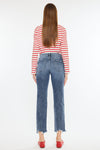 Kathrine High Rise Slim Straight Leg Jeans