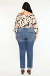 Harper Mid Rise Slim Straight Jean ( Plus Size )