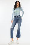 Miley High Rise Cropped Flare Jeans