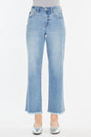 Bri High Rise Slim Wide Leg Jeans