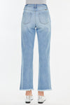 Bri High Rise Slim Wide Leg Jeans