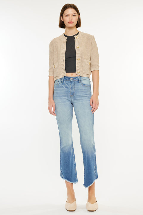 Lenny High Rise Cropped Jeans - Official Kancan USA