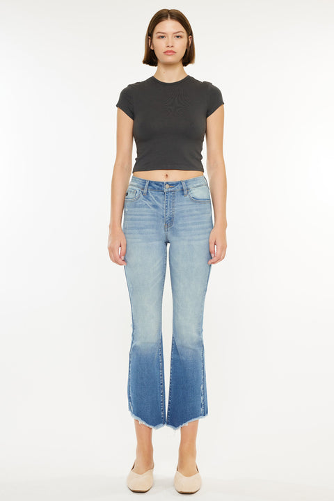 Lenny High Rise Cropped Jeans - Official Kancan USA