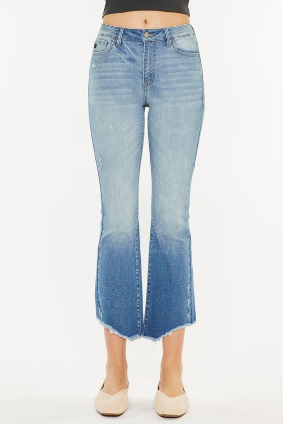 Lenny High Rise Cropped Jeans - Official Kancan USA