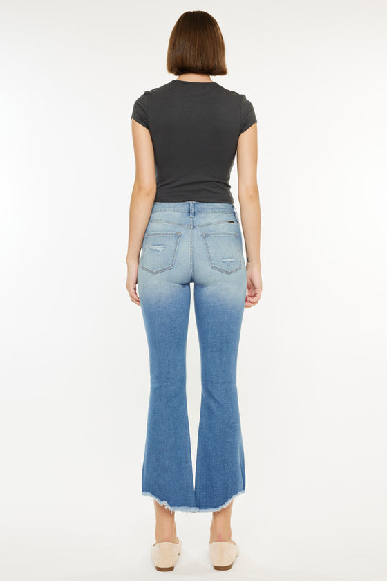 Lenny High Rise Cropped Jeans - Official Kancan USA