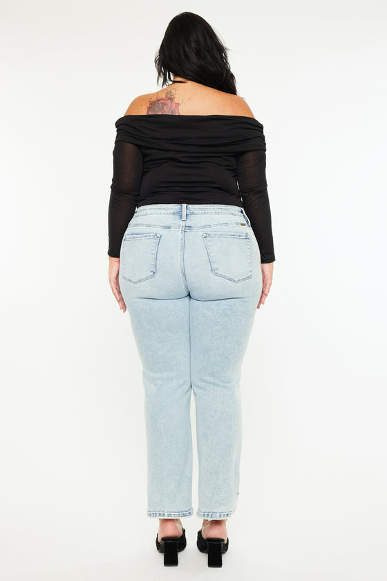 Primm Mid Rise Crop Straight (Plus Size)